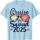 Cruise Squad 2025 Summer Vacation Matching Family Cruise T-Shirt - T-Shirt | Light Blue