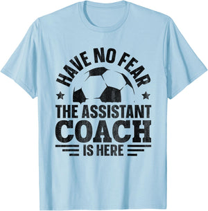 Soccer Team Coach Design for an Assistant coach for soccer T-Shirt - T-Shirt | Light Blue