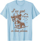 Retro I've Got Friends In Low Places Funny Dachshund Cowboy T-Shirt - T-Shirt | Light Blue