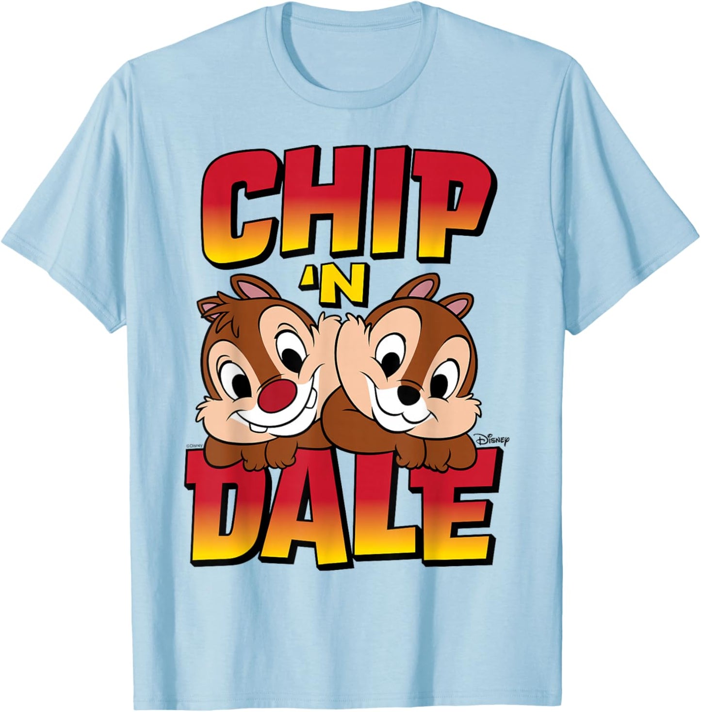 Chip 'N Dale Rescue Rangers T-Shirt - T-Shirt | Light Blue