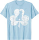 Saint Patricks Day Funny German Shepherd Irish Clover T-Shirt - T-Shirt | Light Blue