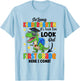 So Long Kindergarten Graduation Class Of 2024 Dinosaur Kids T-Shirt - T-Shirt | Light Blue