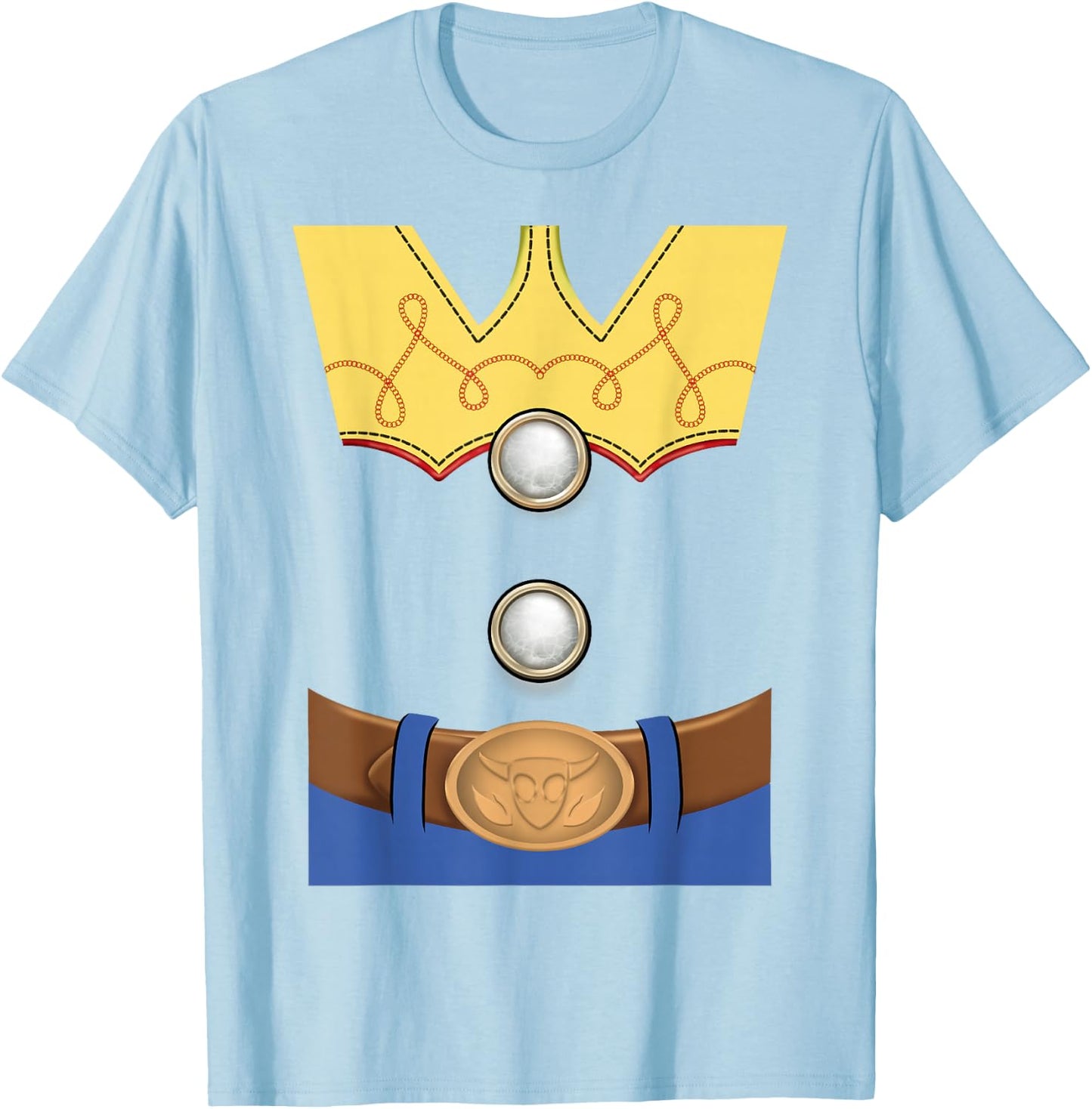 Disney Pixar Toy Story Jessie Costume Halloween T-Shirt - T-Shirt | Light Blue