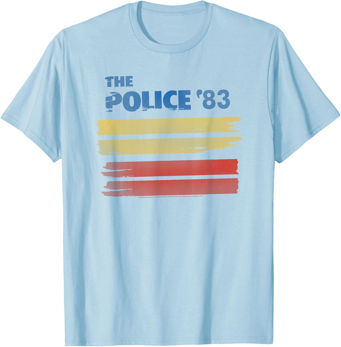 The Police 83 T-Shirt - T-Shirt | Light Blue