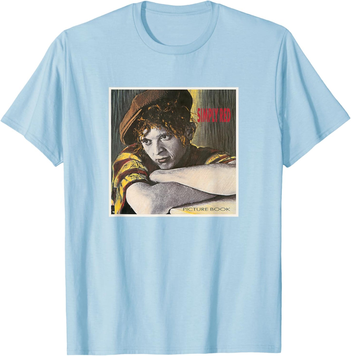 Simply Red "Picture Book" T-Shirt - T-Shirt | Light Blue