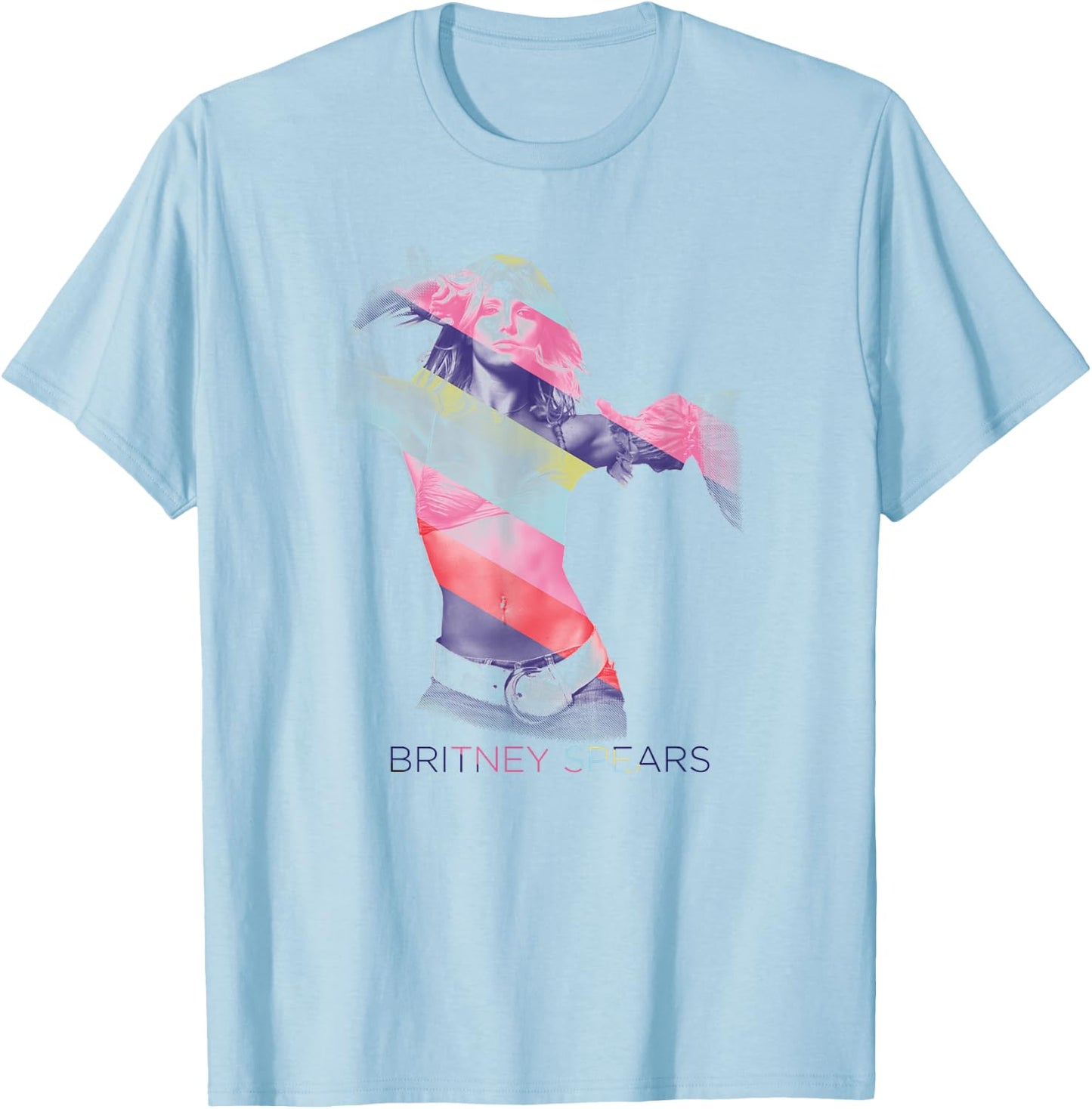Britney Spears - Slave 4 U T-Shirt - T-Shirt | Light Blue