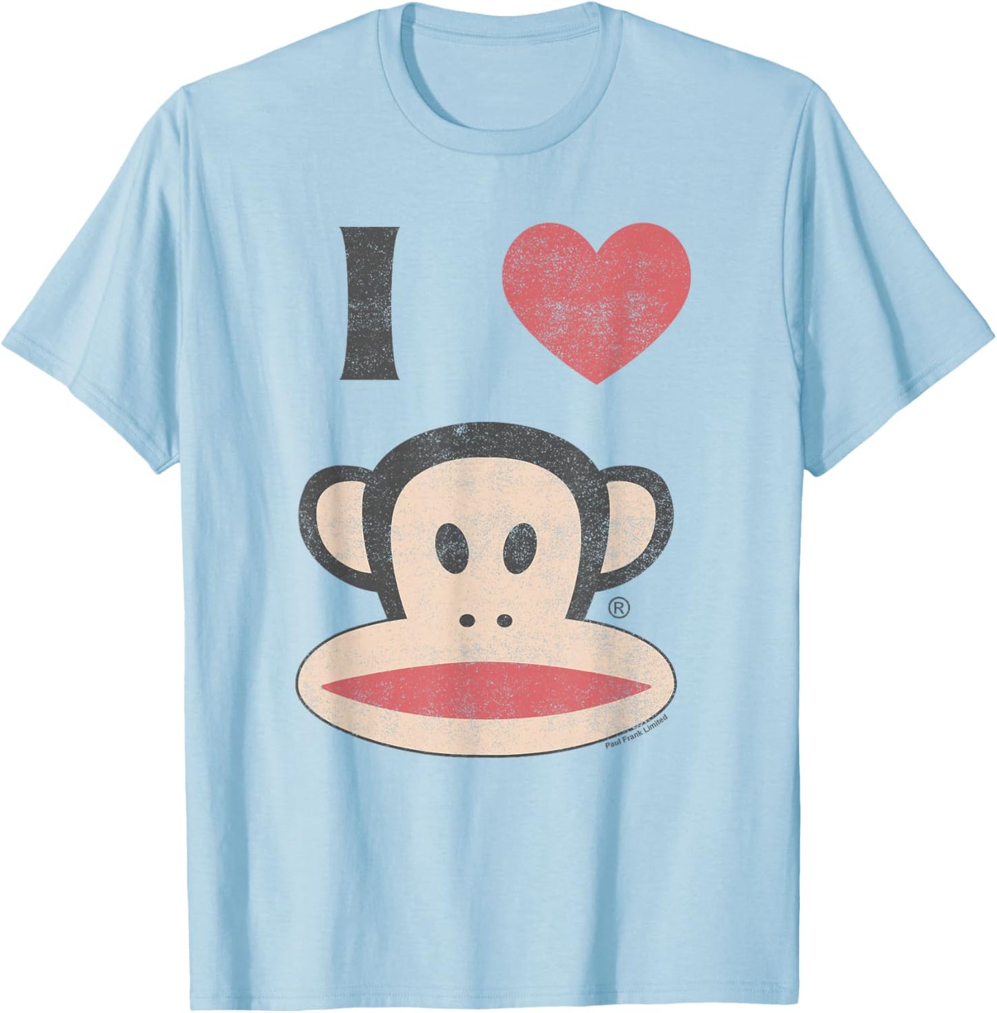 Paul Frank Valentine's Day Love Julius T-Shirt - T-Shirt | Light Blue