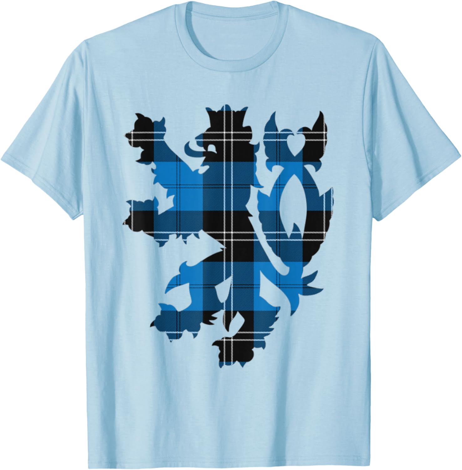 Clan Ramsay Tartan Scottish Family Name Scotland Pride T-Shirt - T-Shirt | Light Blue