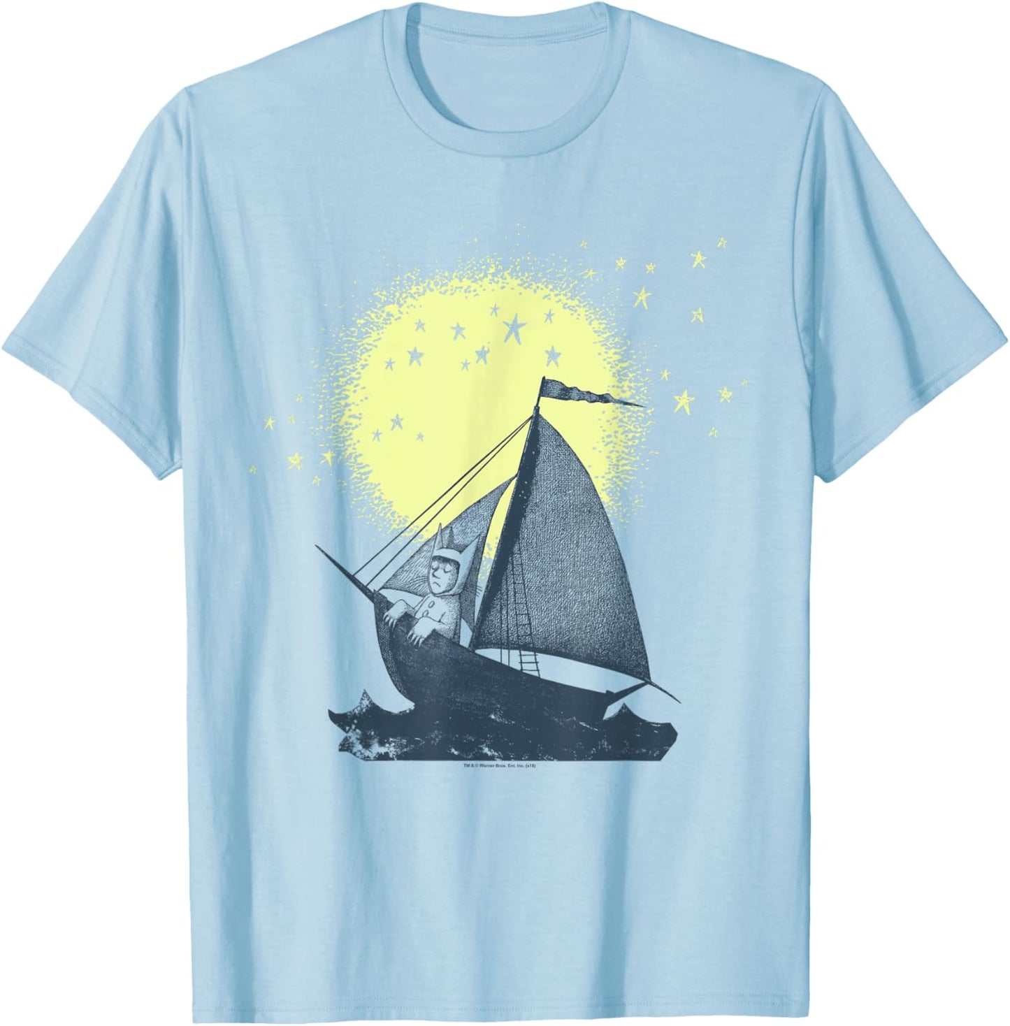 Where the Wild Things Are Sail T-Shirt - T-Shirt | Light Blue