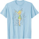 Tinker Bell - Tinker Bell Sketches T-Shirt - T-Shirt | Light Blue