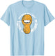 The Grin Will Win (Jimmy Carter for President in '76) T-Shirt - T-Shirt | Light Blue