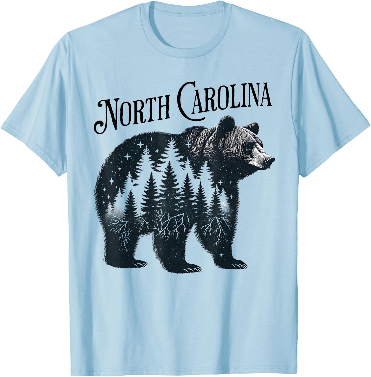 North Carolina T-Shirt - T-Shirt | Light Blue