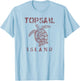 JCombs: Topsail Island, NC, Sea Turtle T-Shirt - T-Shirt | Light Blue