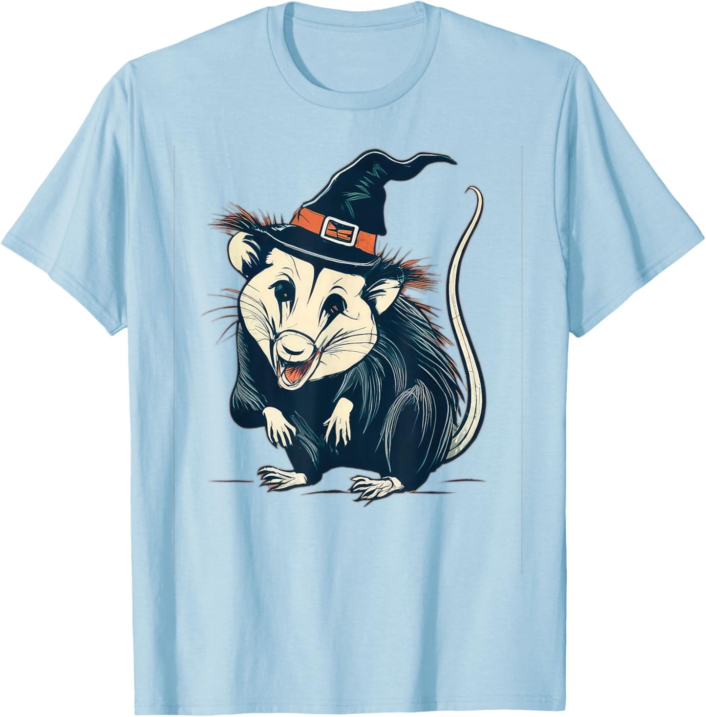 Possum Halloween Costume Opossum Shirt T-Shirt - T-Shirt | Light Blue