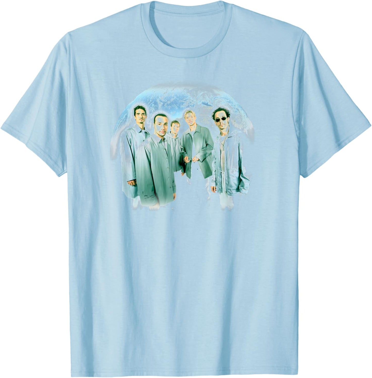 Backstreet Boys – Larger Than Life Water Color T-Shirt - T-Shirt | Light Blue