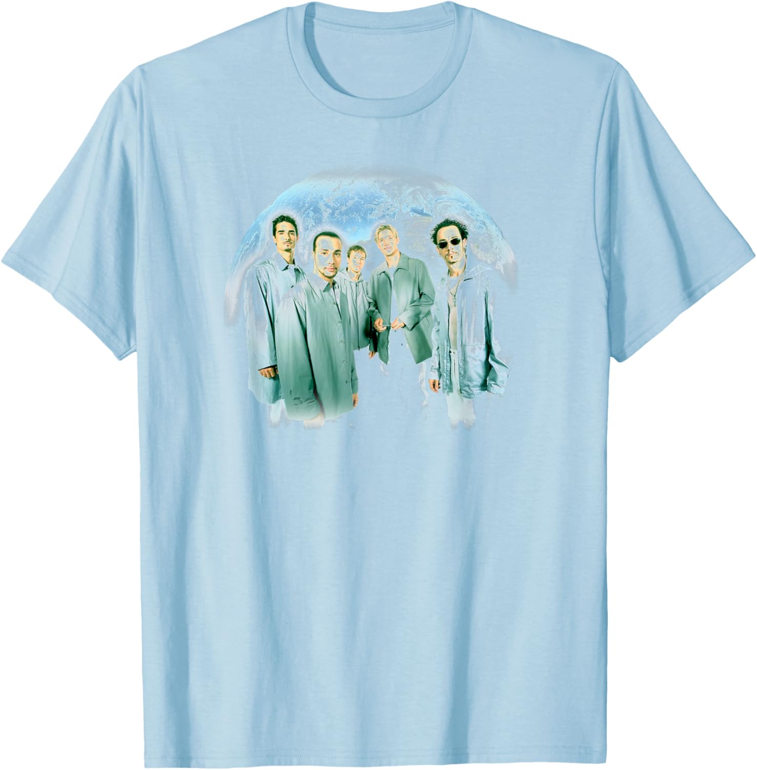 Backstreet Boys – Larger Than Life Water Color T-Shirt - T-Shirt | Light Blue
