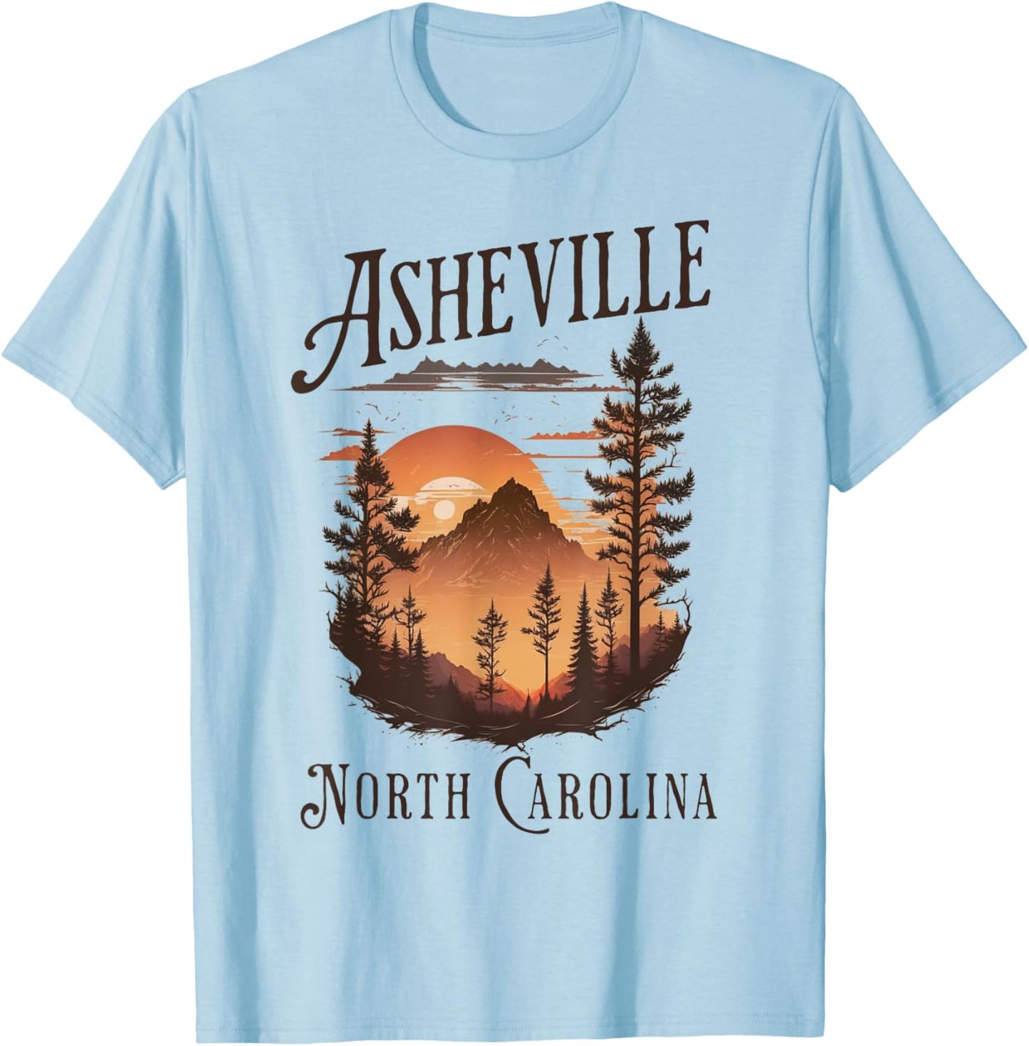 Asheville T-Shirt - T-Shirt | Light Blue