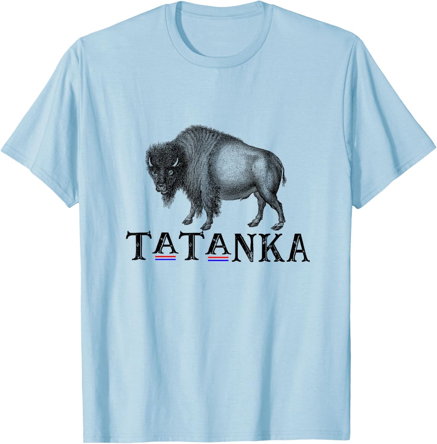 Tatanka American Buffalo T-Shirt - T-Shirt | Light Blue