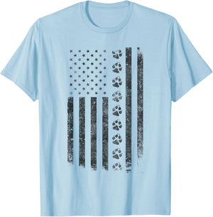 RED Friday Flag Remember Everyone Deployed Military Dog K9 Women T-Shirt - T-Shirt | Light Blue