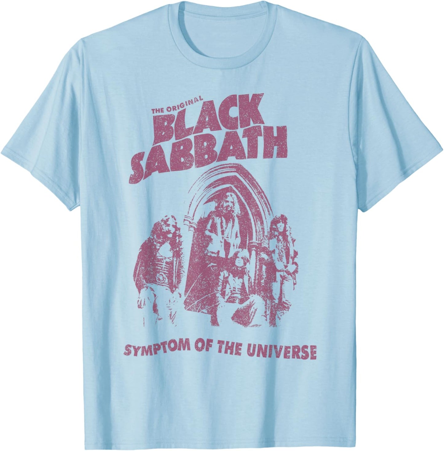 Official Black Sabbath Universe T-Shirt - T-Shirt | Light Blue