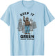 Smokey Bear Keep it Green T-Shirt - T-Shirt | Light Blue