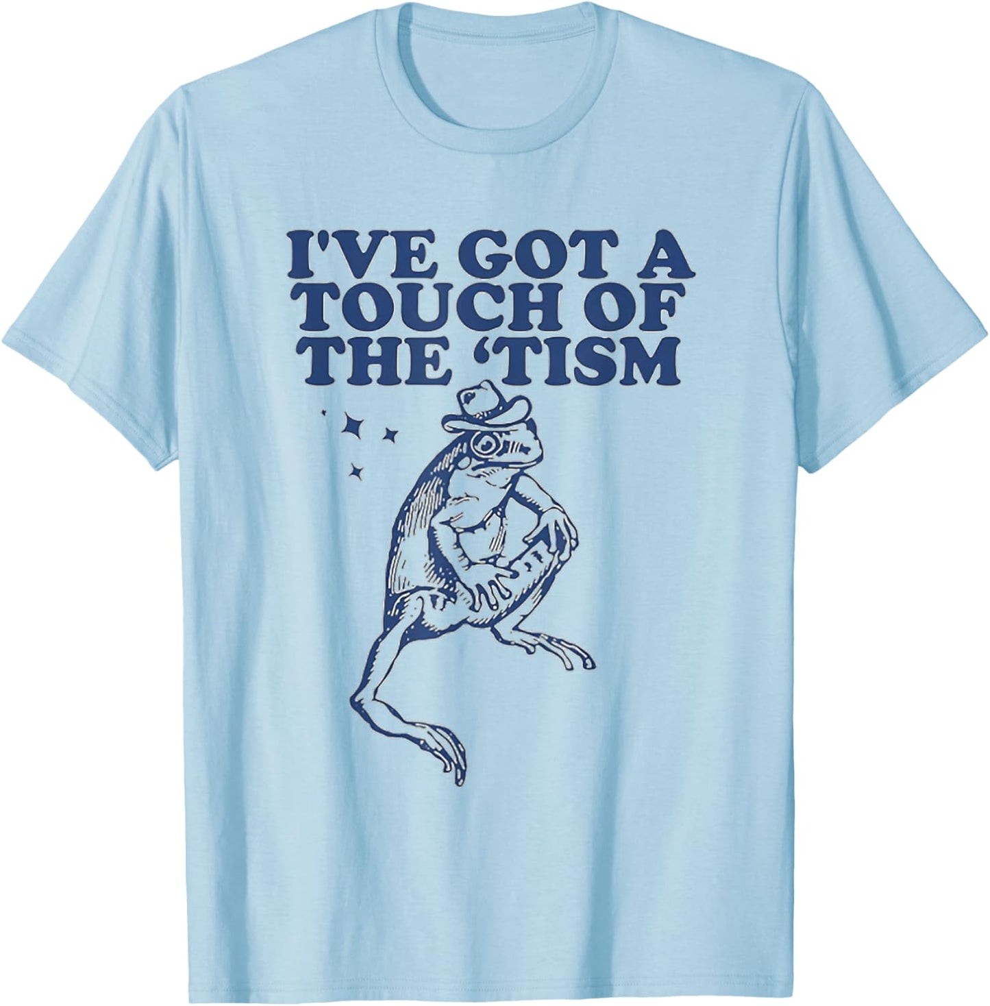I've got a touch of the ‘tism Vintage T-Shirt - T-Shirt | Light Blue