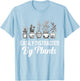 Easily Distracted by Plants Funny Gardener Gardening Lover T-Shirt - T-Shirt | Light Blue