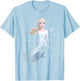 Frozen 2 Elsa Nokk Silhouette T-Shirt - T-Shirt | Light Blue