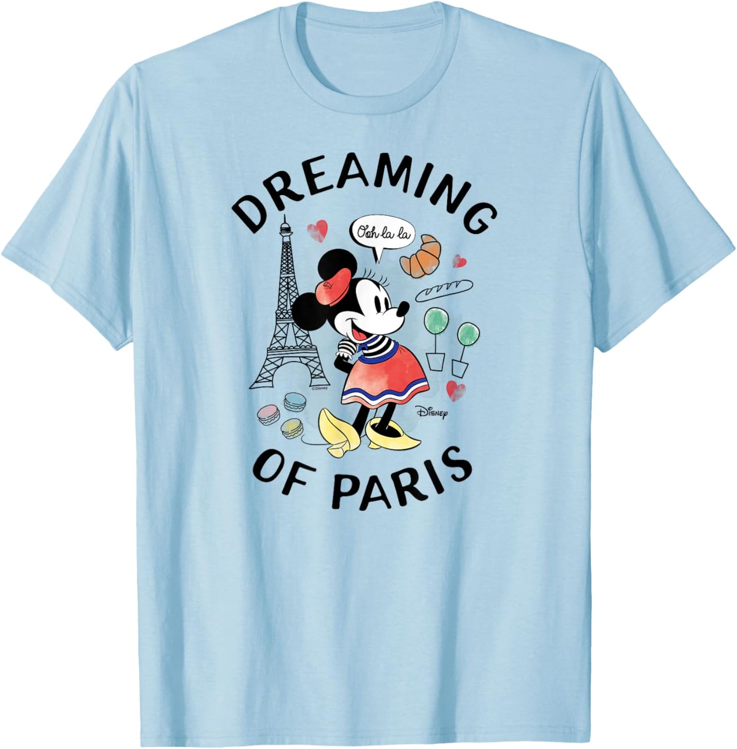 Disney - Dreaming of Paris T-Shirt - T-Shirt | Light Blue