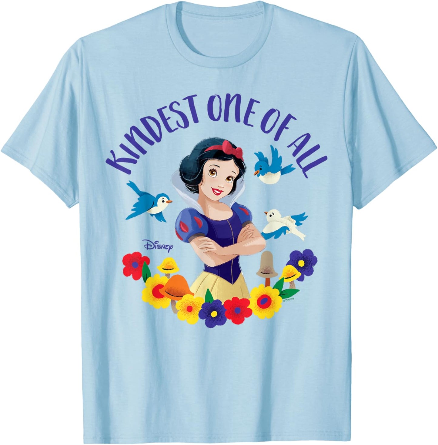 Disney Princess - Snow White Kindest One Of All T-Shirt - T-Shirt | Light Blue