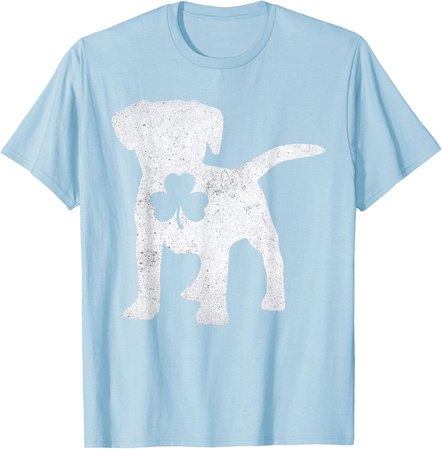 Dog St Patricks Day for Boys Men Love Puppy T-Shirt - T-Shirt | Light Blue