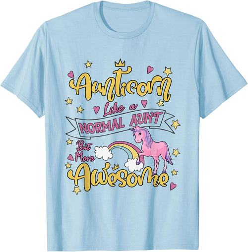 Aunticorn Like a Normal Aunt but More Awesome Aunty Women