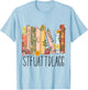 STFUATTDLAGG Buy Me Books And Tell Me To Stfuattdlagg T-Shirt - T-Shirt | Light Blue