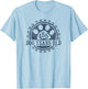 455 Dog Years Old, 65 in Human 65th Birthday Give Idea T-Shirt - T-Shirt | Light Blue