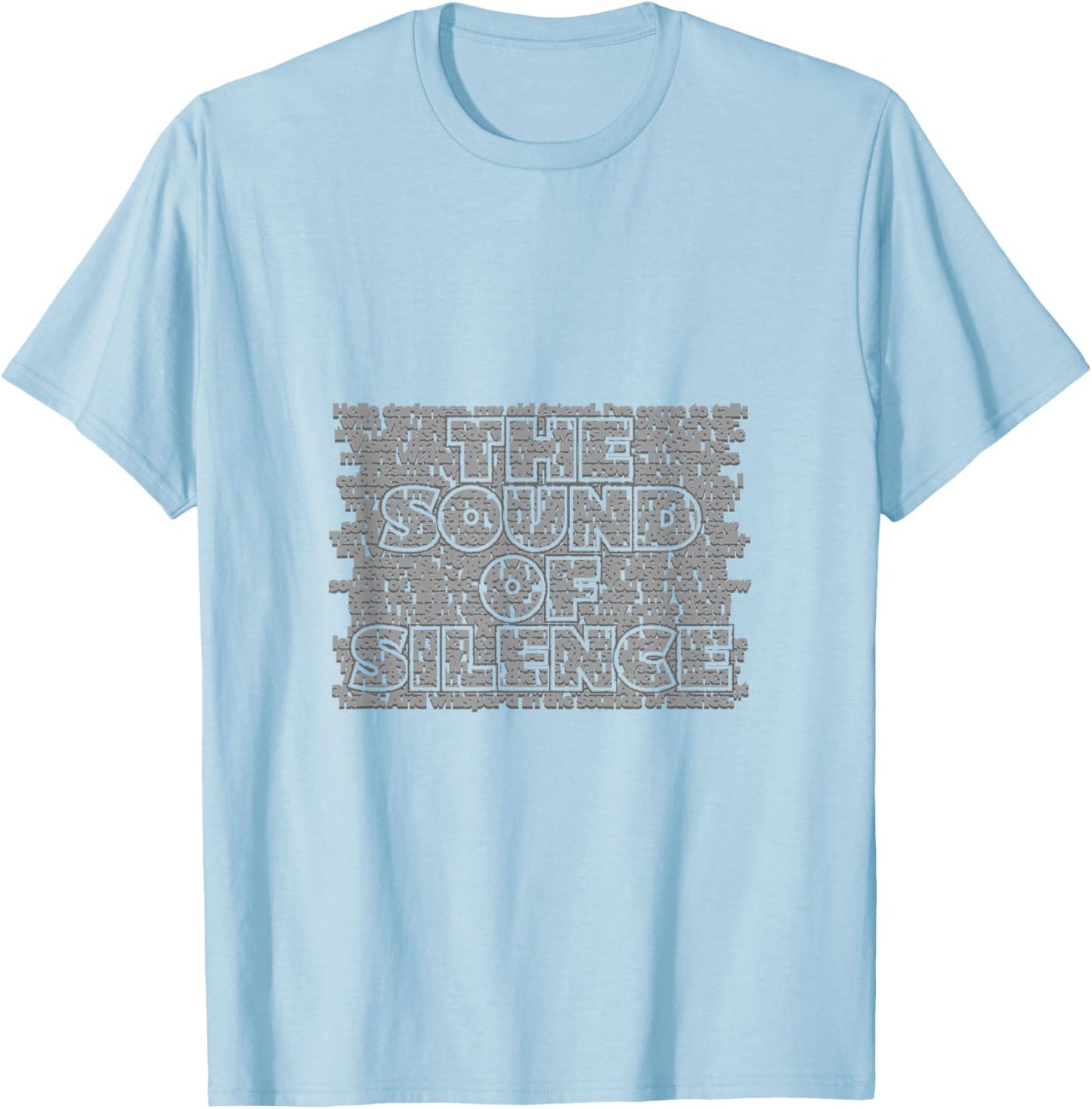 Simon & Garfunkel - Sound Of Silence T-Shirt - T-Shirt | Light Blue
