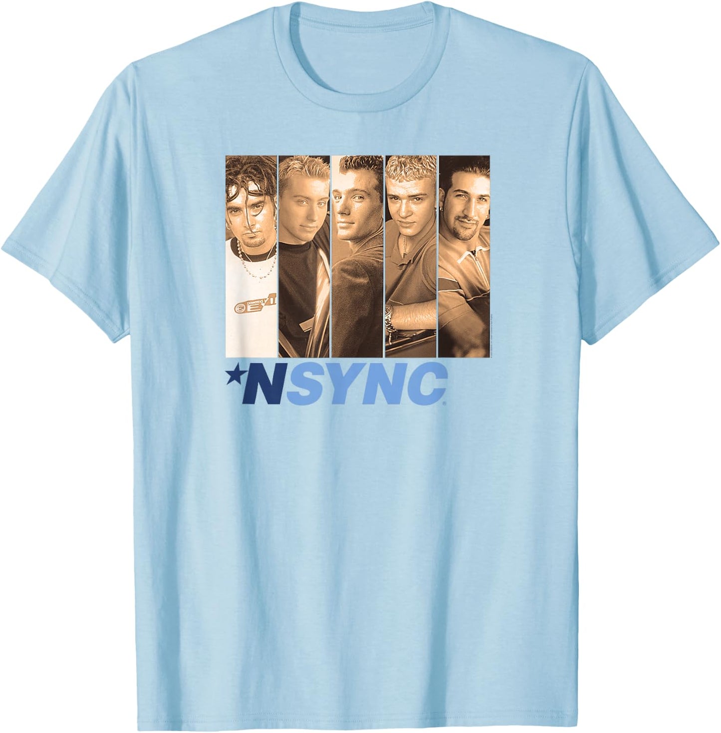 NSYNC Official Be With You T-Shirt - T-Shirt | Light Blue
