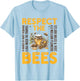 Beekeeper Clothes Honey Pollen Beekeeping T-Shirt - T-Shirt | Light Blue