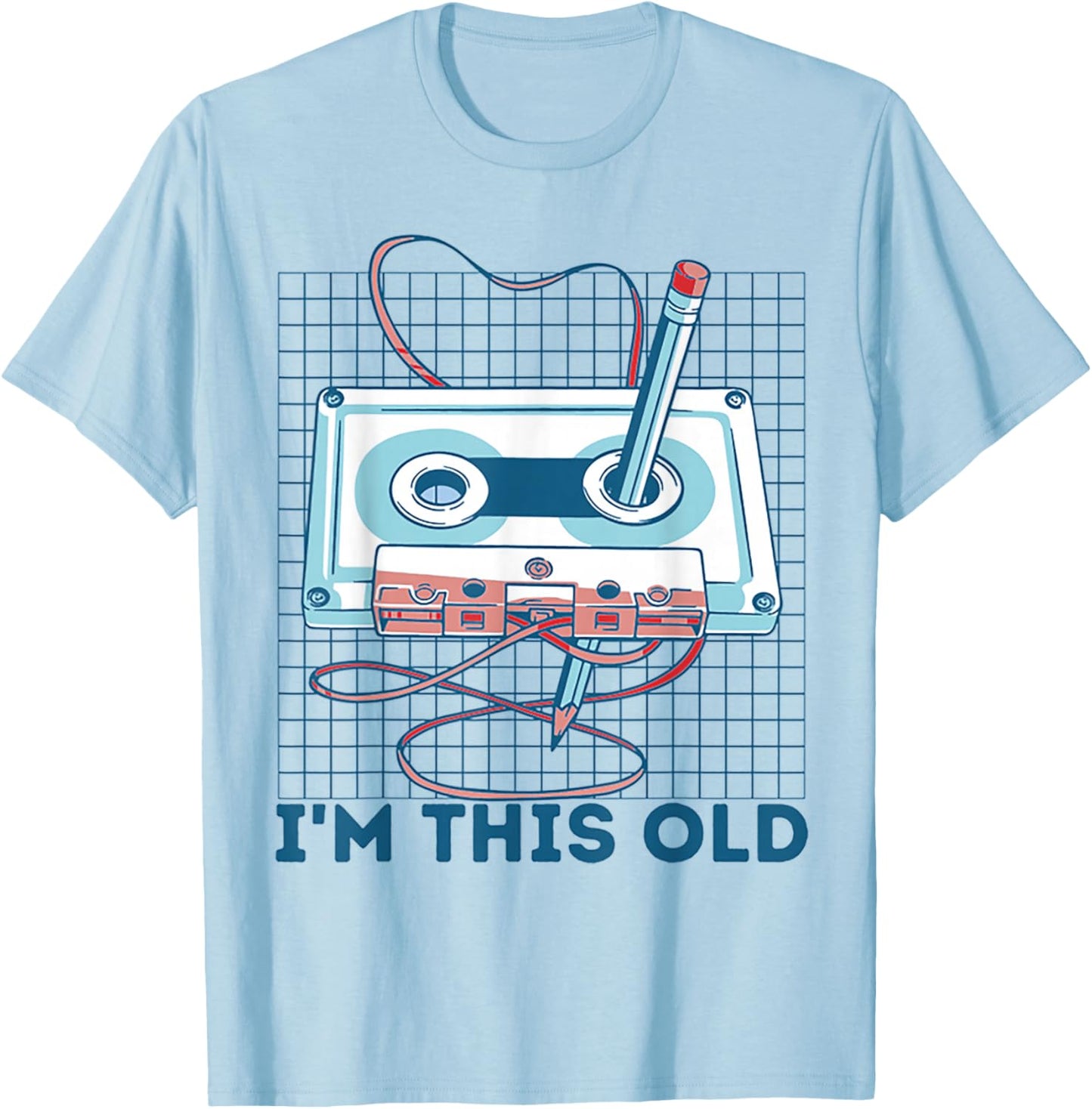 I'm This Old T-Shirt - T-Shirt | Light Blue