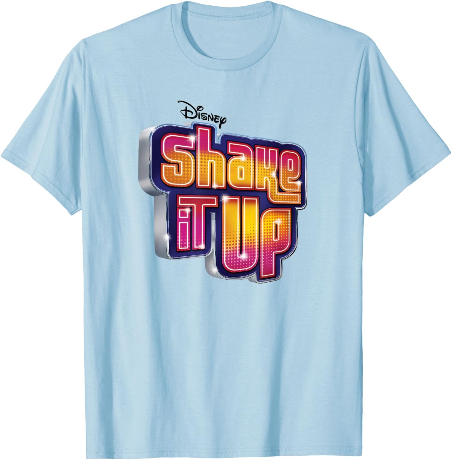 Disney Channel Shake It Up Logo T-Shirt - T-Shirt | Light Blue