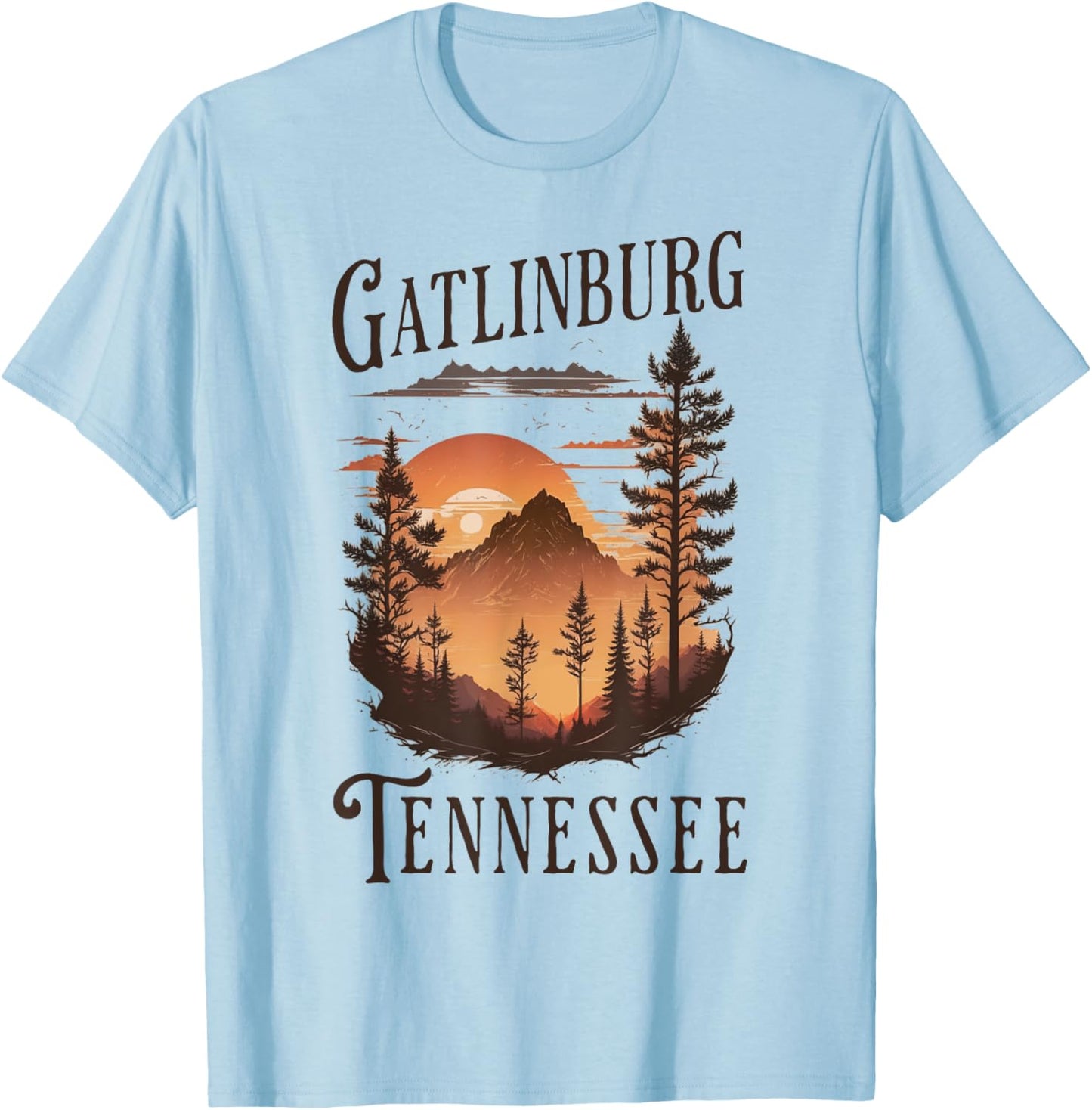 Gatlinburg T-Shirt - T-Shirt | Light Blue