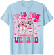 Groovy V Is For Versed Nurse Valentine, Pharmacist Vday T-Shirt - T-Shirt | Light Blue