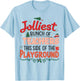 Jolliest Bunch of Teachers This Side Of The Playground X-mas T-Shirt - T-Shirt | Light Blue