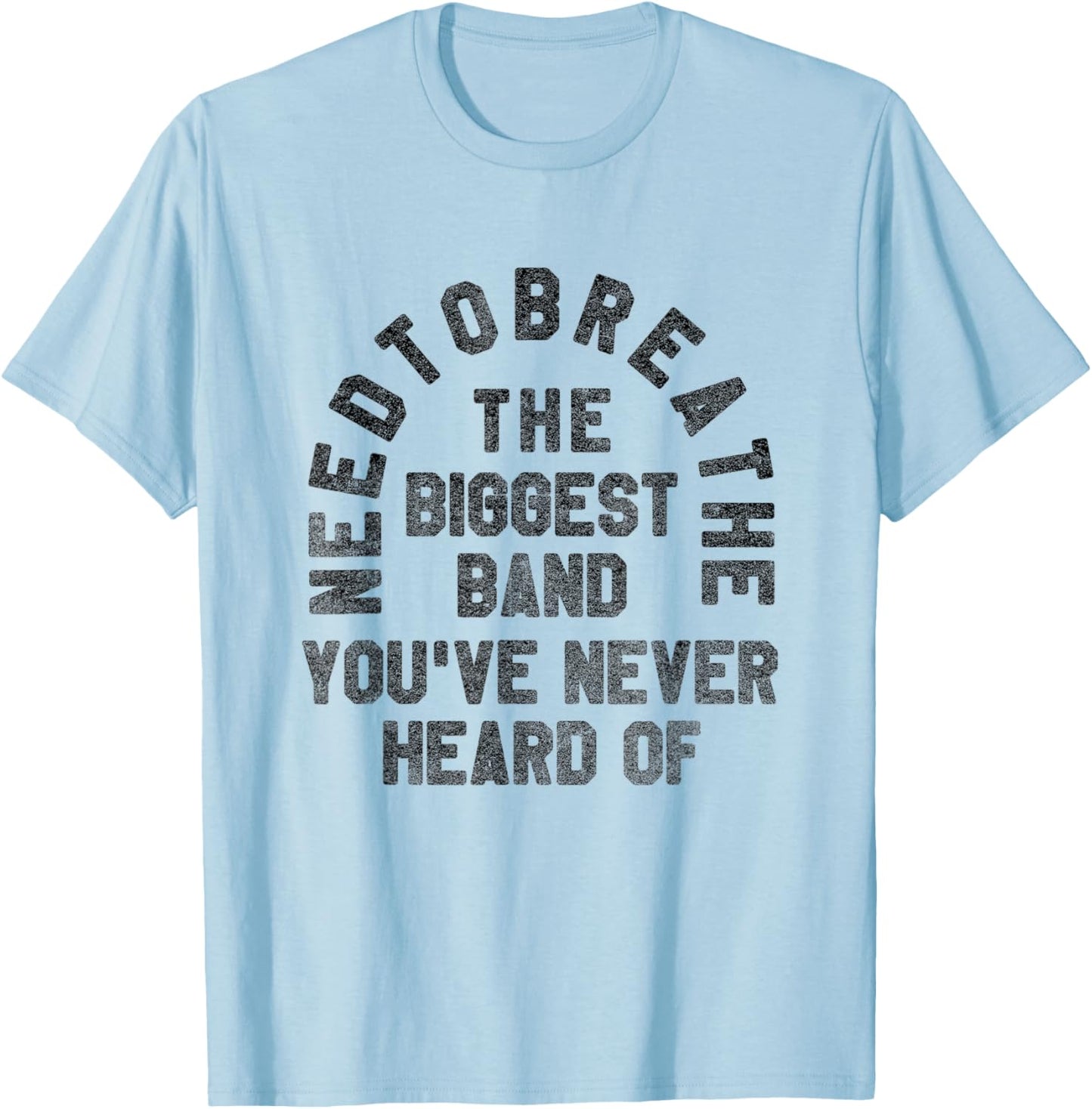 Needtobreathe Biggest Band T-Shirt - T-Shirt | Light Blue
