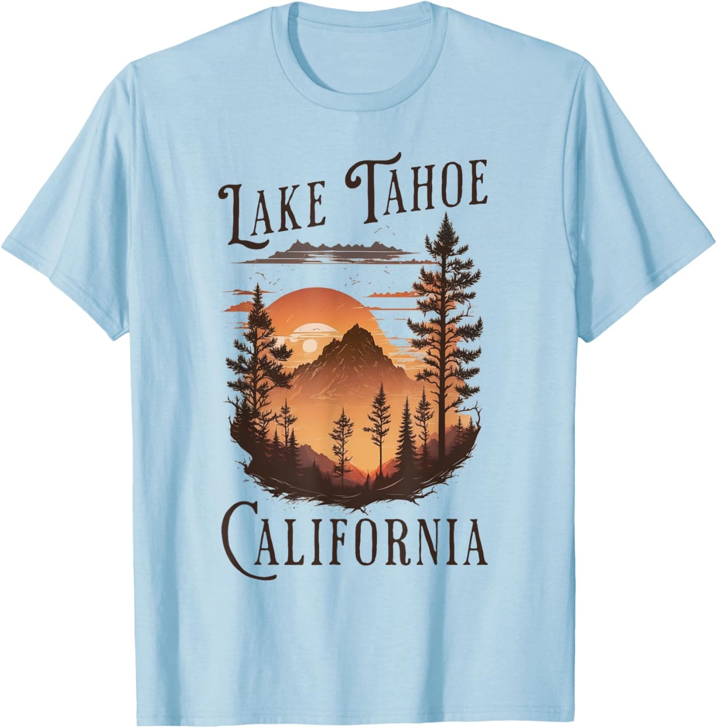 Lake Tahoe T-Shirt - T-Shirt | Light Blue