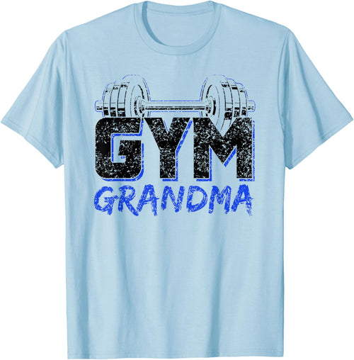 Gym Grandma Weightlifting Training Fitness Workout