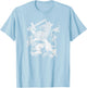 Dutch Lion of the Netherlands Nederland Holland Orange T-Shirt - T-Shirt | Light Blue