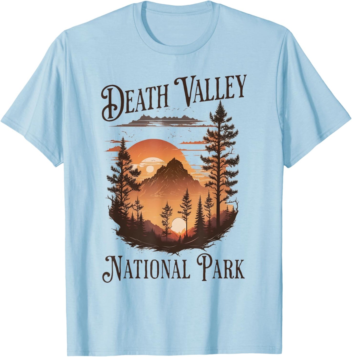 Death Valley National Park T-Shirt - T-Shirt | Light Blue