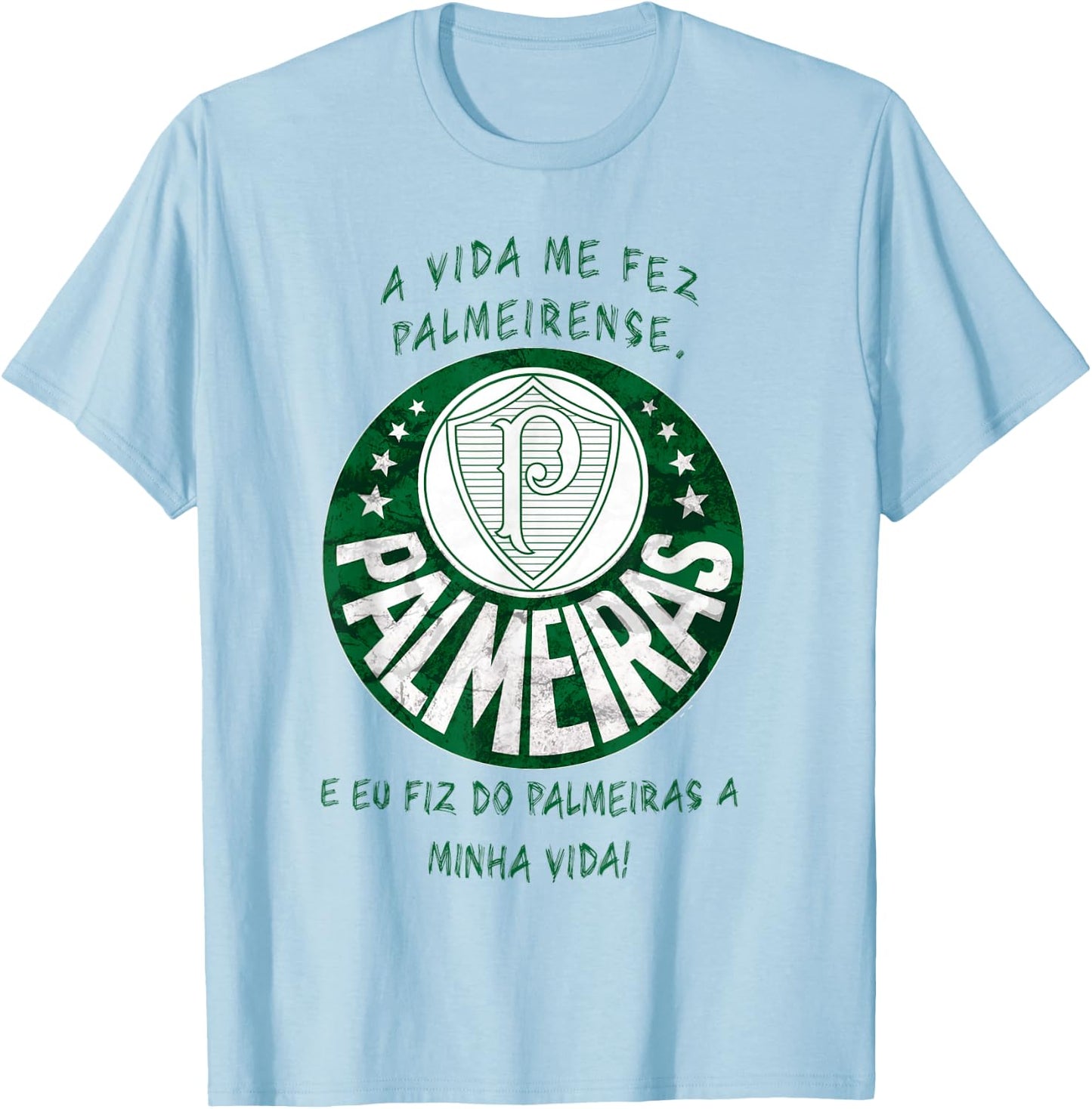 Camiseta Palmeiras Brasil Soccer T-Shirt - T-Shirt | Light Blue