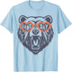 Game Day Bear T-Shirt - T-Shirt | Light Blue