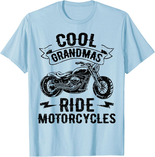 Cool Grandmas Ride Motorcycles Motorcycle Lovers Rider Gift